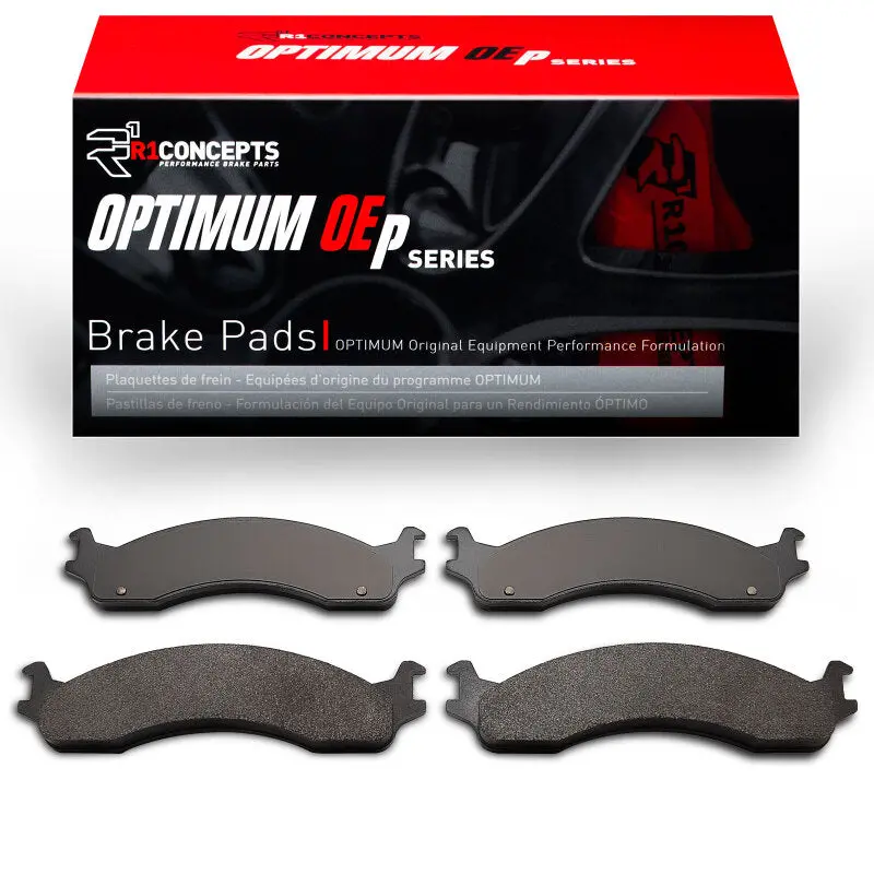 R1 Optimum Oe Front Brake Pads For 1998–2003 Dodge B2500/B3500 Van 1