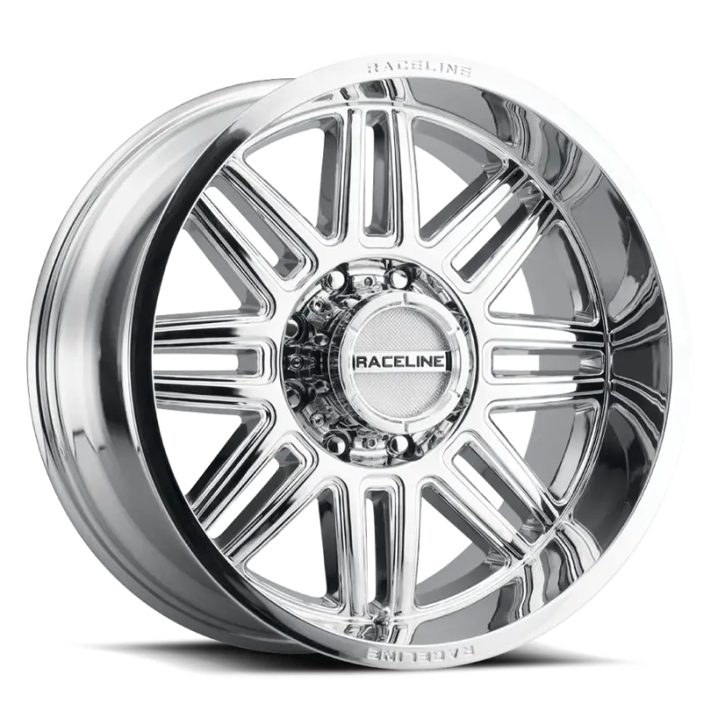 Raceline Split Chrome Alloy Wheel – 20X10 Inches, 6X135 Bolt Pattern, -19Mm Offset, 87.1Mm Bore 1