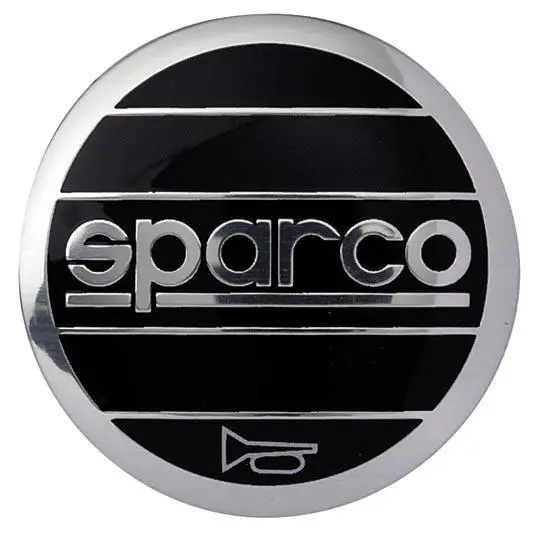 Sparco Small-Diameter Horn Button Kit – Yellow Accent 1