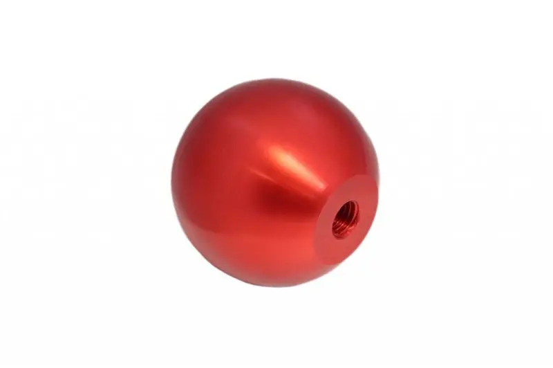 Torque Solution Billet Shift Knob (Red): Universal 10X1.5 1