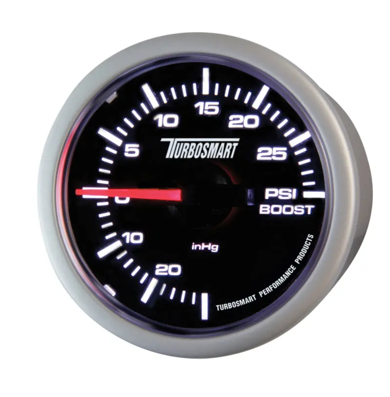 Turbosmart 52Mm (2 1/16") Boost Gauge – 0–30 Psi Range With Illuminated Dial 1