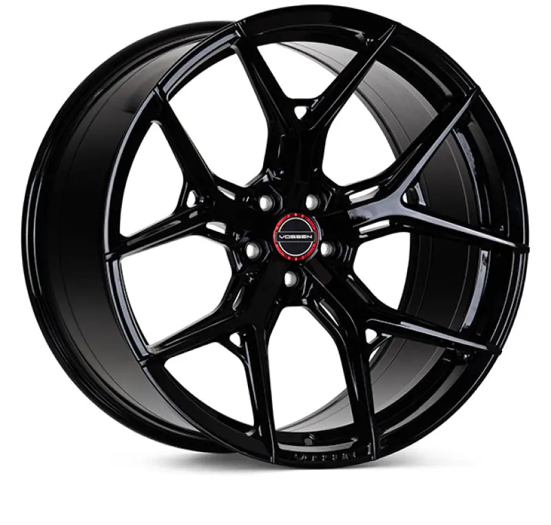 Vossen Hf-5 Gloss Black Forged Wheel — 20X10.5", 5X112, Et25, Deep Dish, 66.5Mm Cb 1