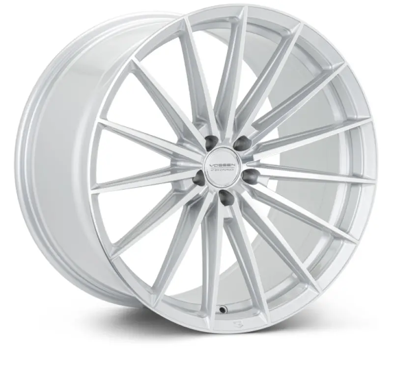 Vossen Hfx-4 22X10.5 - 5X127 - Et35 - Deep - 71.5 - Silver Polished Wheel 1