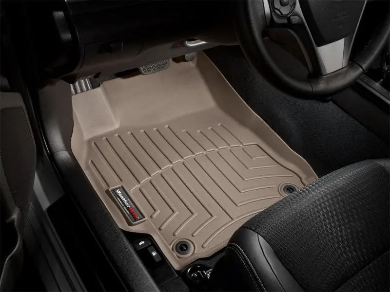 Weathertech 12+ Ford F250/F350/F450/F550 Front Floorliner - Tan 1