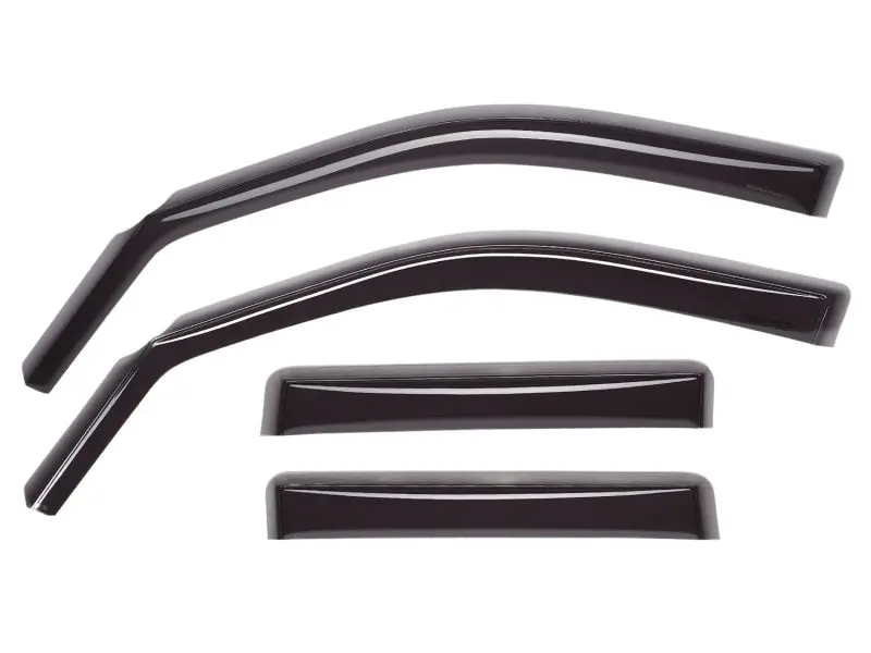 Weathertech Dark Smoke Side Window Deflectors For 2011+ Mitsubishi Outlander Sport 1