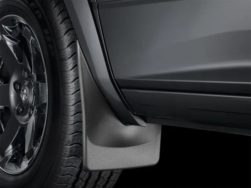 Weathertech No-Drill Mudflaps For 2019–2021 Chevrolet Silverado 1500 Crew Cab – Black 1