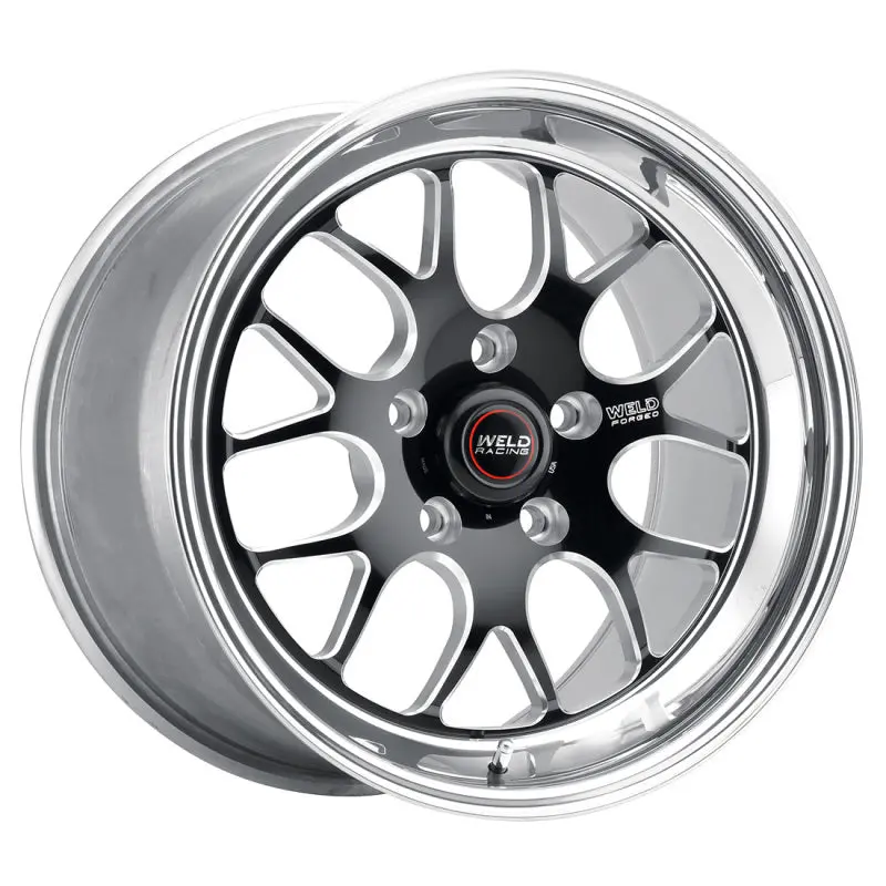Weld Racing S77 Black Wheel – 17X10In, 5X115Mm Bolt Pattern, 6.7In Backspace, High-Pad Non-Beadlock Design 2