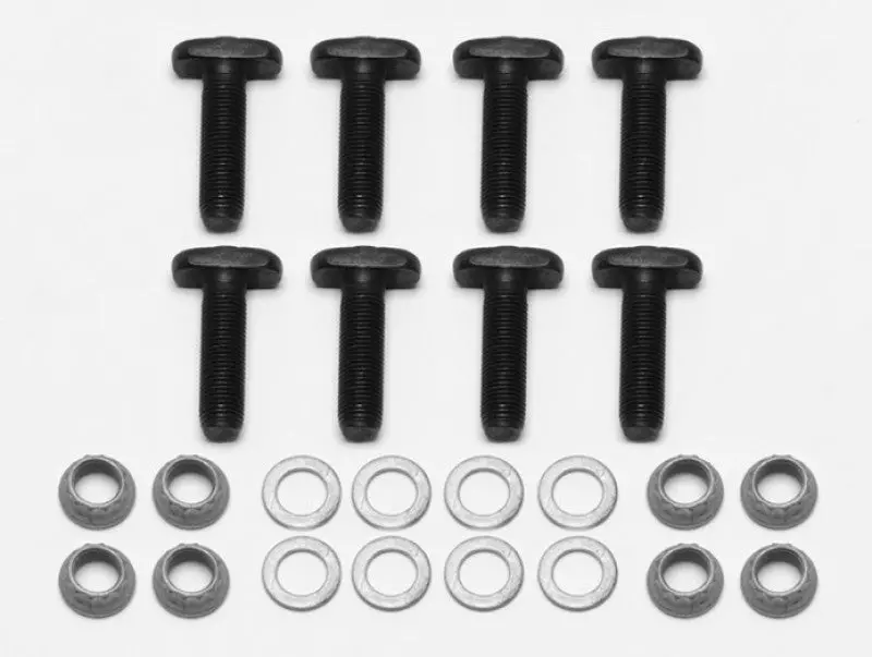 Wilwood Rear Axle T-Bolt & Lock Nut Kit – 3/8-24 X 1-7/16 Inch, 8-Piece Pack 1