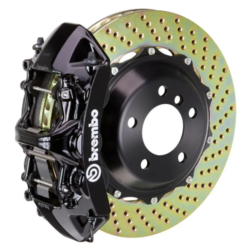 Brembo Gt Big Brake Kit — Front, 6-Piston Calipers, 355×32 Mm Drilled Two-Piece Rotors For 1999–2005 Bmw 330I (Non-Xdrive) 1