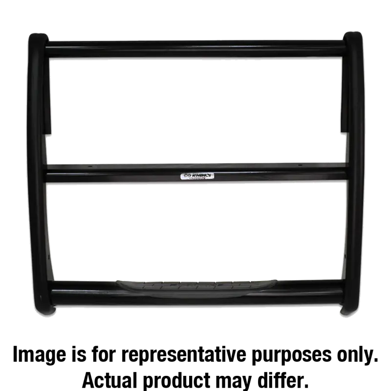 Go Rhino Stepguard Grille Guard — Black Finish For 2008–2014 Ford E-250/E-350 Econoline Vans 1